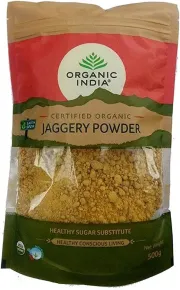 ORGANIC INDIA JAGGERY 500g Powder/ Gurr Powder