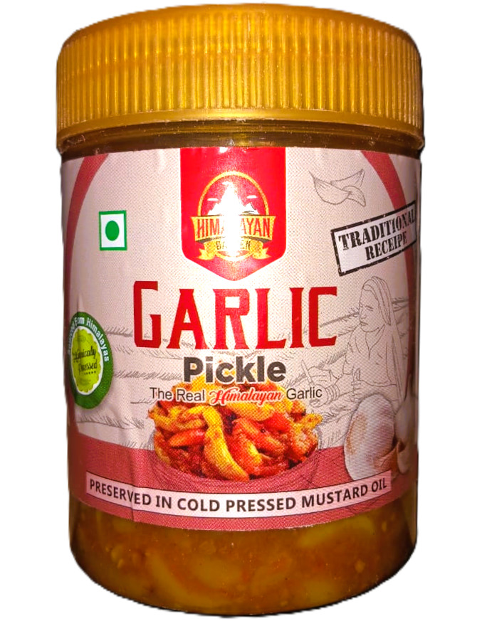 Himalayan Garden Garlic Pickle 500g