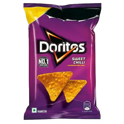 Doritos Sweet Chilli Flavoured Corn Chips 75g