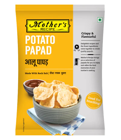 Mothers Recipe Potato Papad, 70G