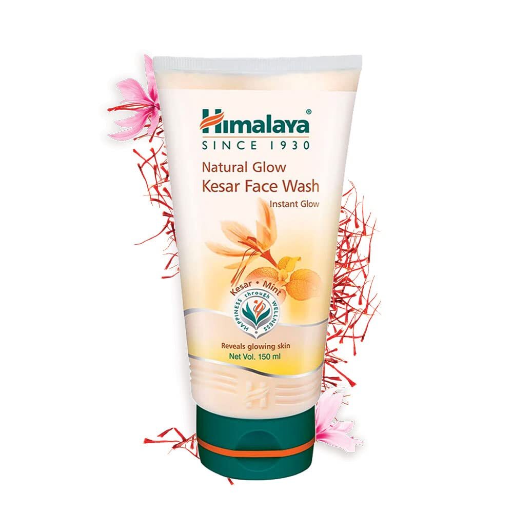 Himalaya Natural Glow Kesar Face Wash, 150 ml