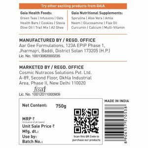 Gaia crunchy muesli Fruit and Nut 750g