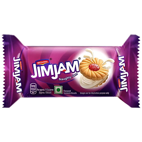 Britannia Jim Jam Biscuits 62 gm