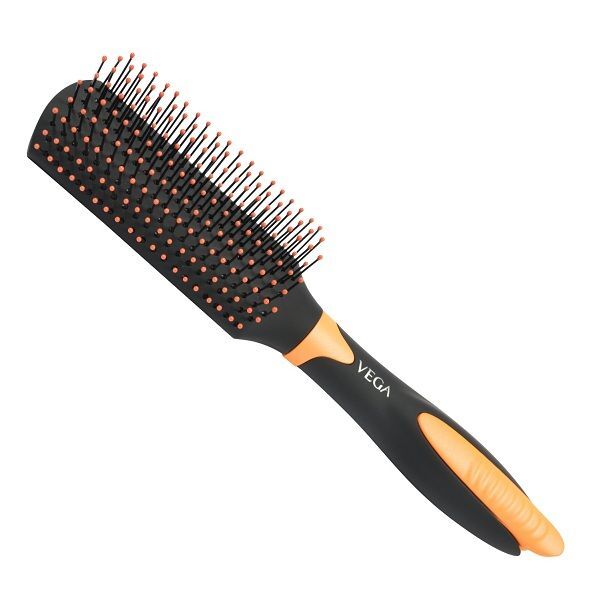 VEGA Flat Hair Brush with Sectioning Clip For Men and Women(E20-FB)
