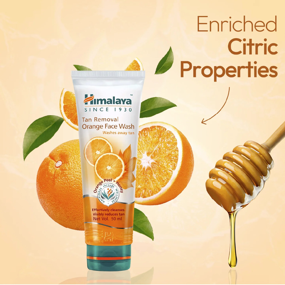 Himalaya Tan Removal Orange Face Wash 100 ml