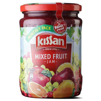 Kissan mixed fruit jam 700g