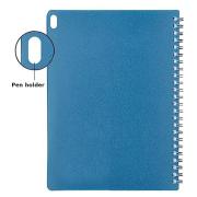 Navneet HQ | One Subject A5 Spiral Wiro Bound Notebook - Single Line| |14.8x21 cm |Single Line |160 Pages |Blue