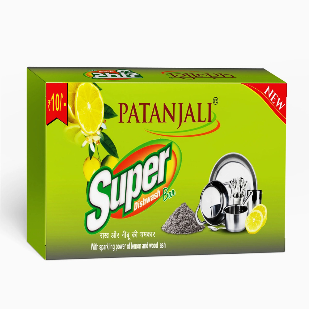 Patanjali Super Dishwash Bar 145g