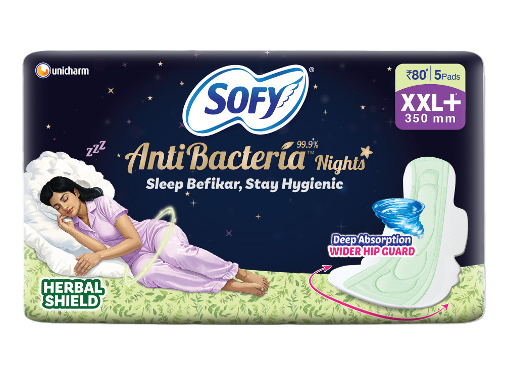 Sofy Anti Bacteria Nights XXL+5 Pads