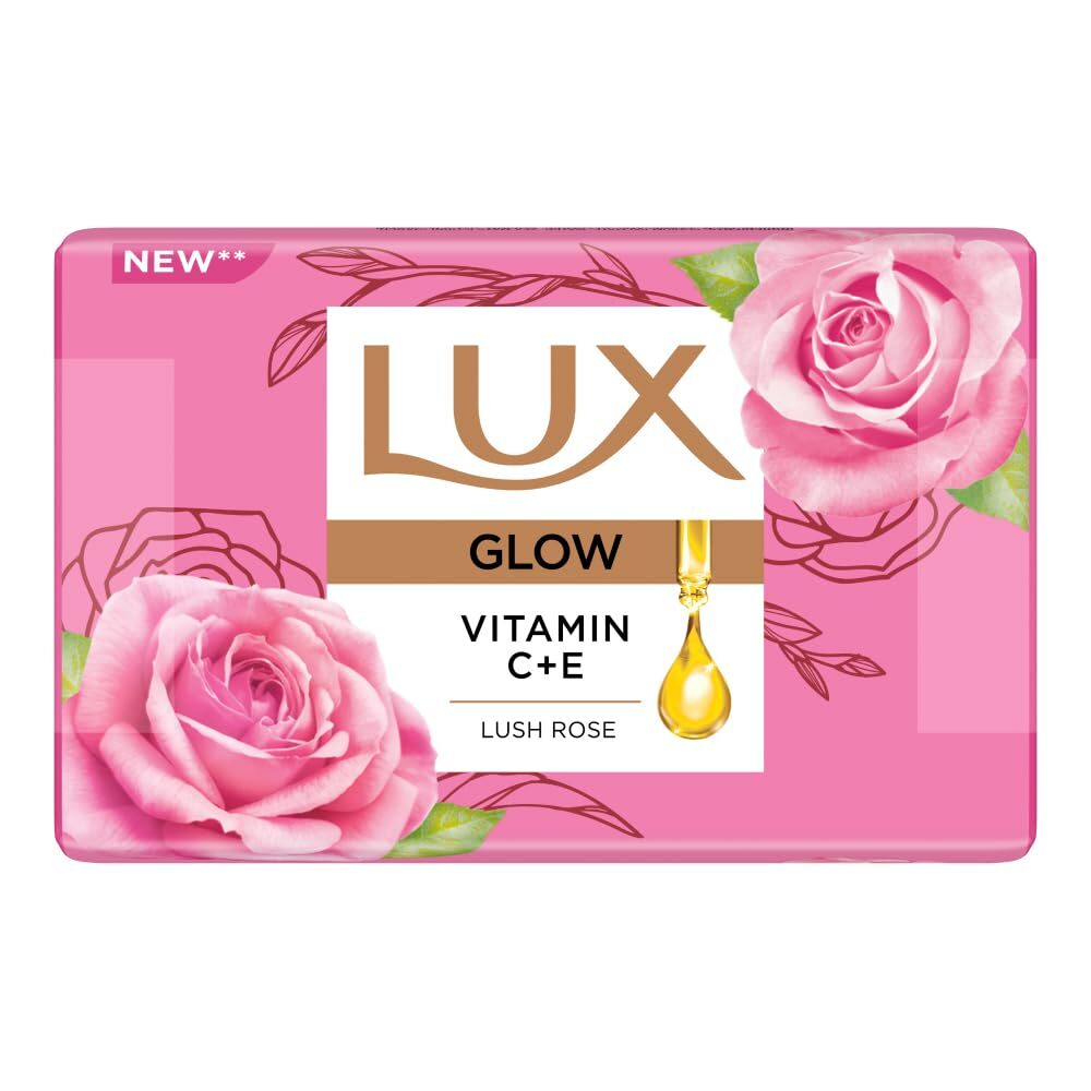 Lux Glow Vitamin C Soap 75gm ( Pack of 4 )