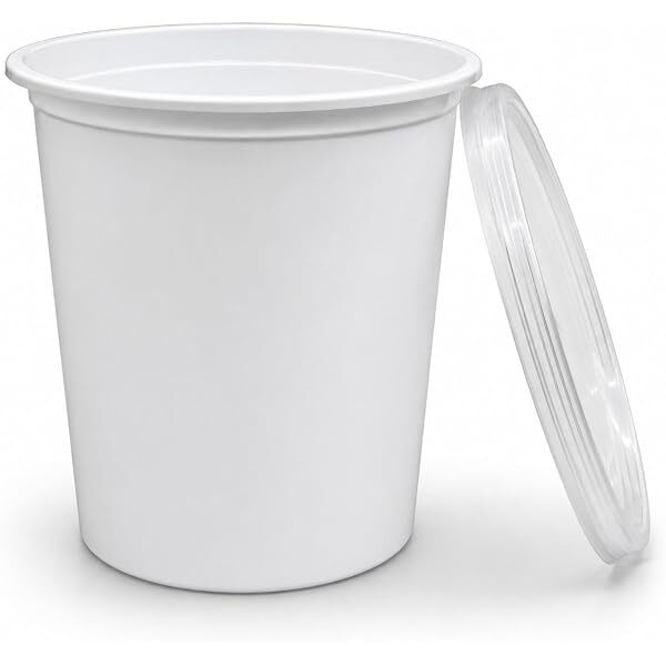 Pulp Wood Reusable Food Containers 12Pcs 1000ml