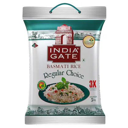 India Gate Regular Choice Basmati Rice 5 kg