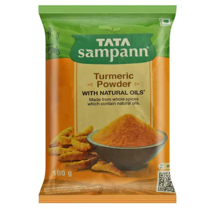 Tata Sampann Turmeric Powder/Haldi, 100 g