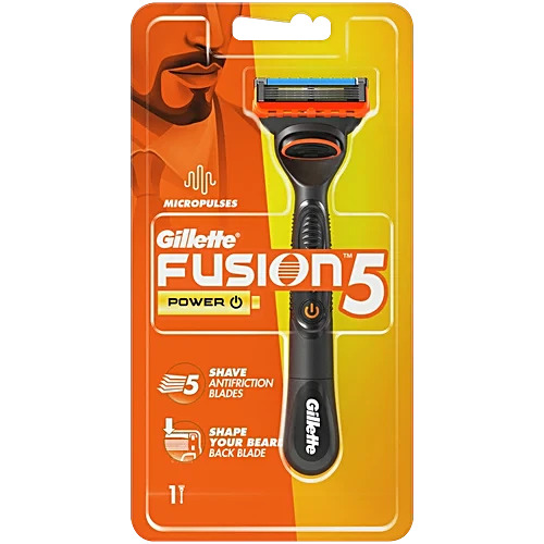 Gillette Fusion Power Razor For Men - Perfect Shave & Beard Shape, 1 pc