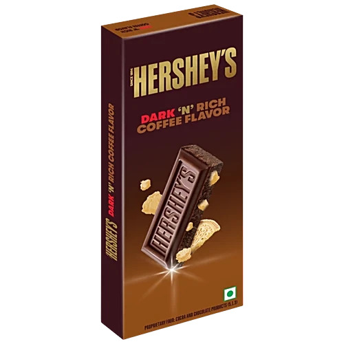 Hershey's Dark 'n' Rich Coffee Flavour Chocolate, 90g