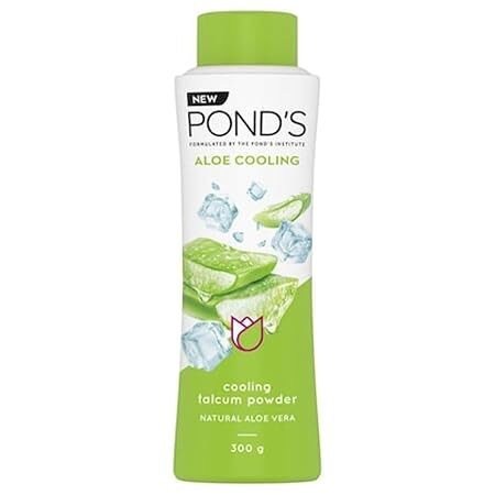 Ponds Aloe Cooling Talcum Powder natural Aloe Vera, 300g