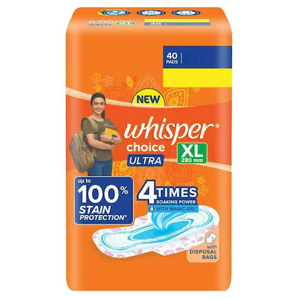Ultra Whisper ON XL+ 40s