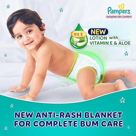 Pampers Anti Rash Blanket New Baby 64 Pants