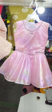 Pink frock for kids girls