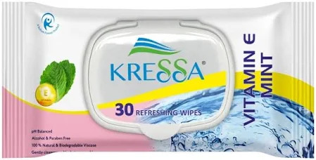 Kressa Refreshing Wipes 30n