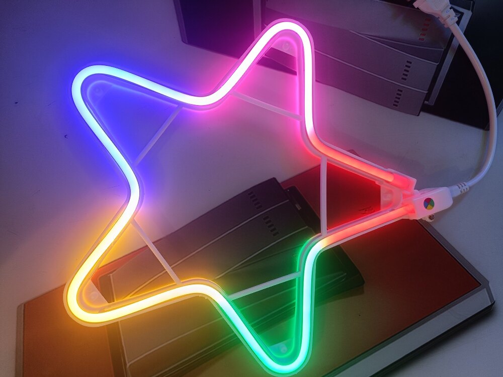 KG 220 V Neon Star, 6 Colour CF 2835-120