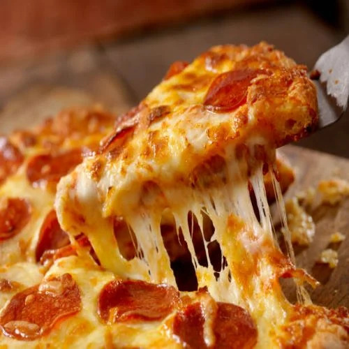 Cheese Brust Pizza single slice