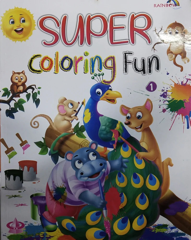 Rainbow Super Coloring Fun 1