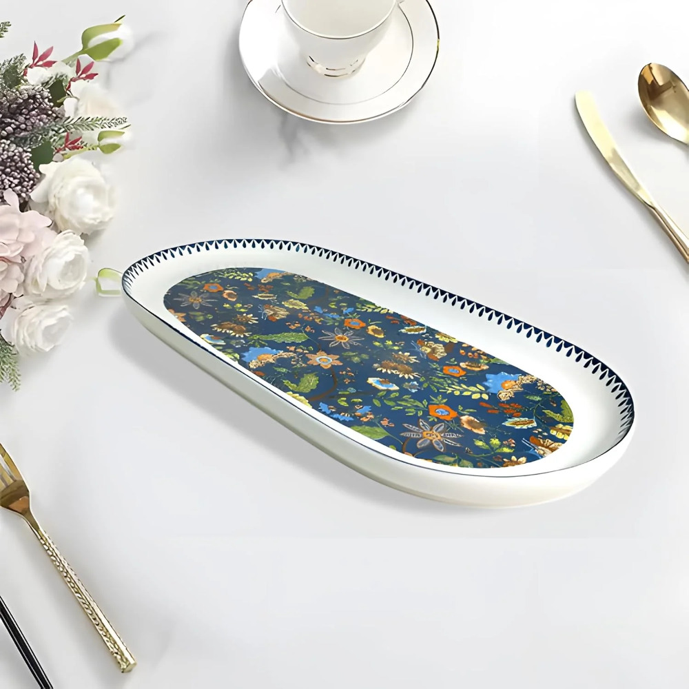 Chinese Style Round platter 1pcs