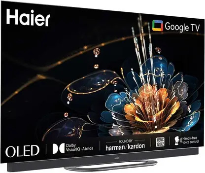 Haier 4K Smart Google TV 127cm(50) With Hands Free Voice Control