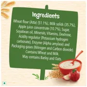 Nestle Cerelac Baby Cereal with Milk , Wheat Apple ,Stage 1, From 6 to 24 Months , Source of Iron & Protein , 300g