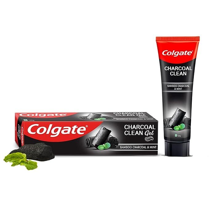 Colgate Charcoal Clean Gel Toothpaste, 120 g