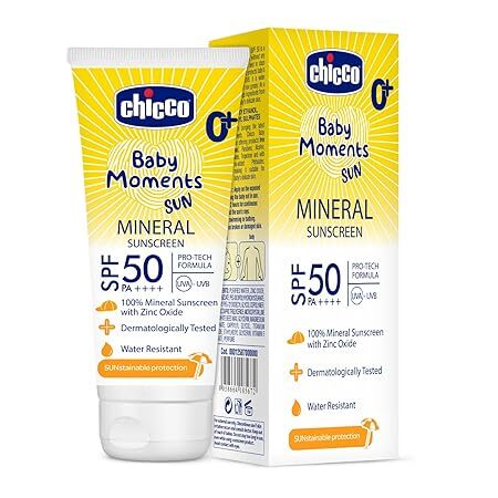 Chicco Mineral sunscreen SPF50 PA +++
