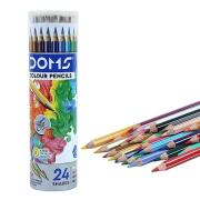 DOMS Colour Pencils |Super Soft| Pack of 24 Shades