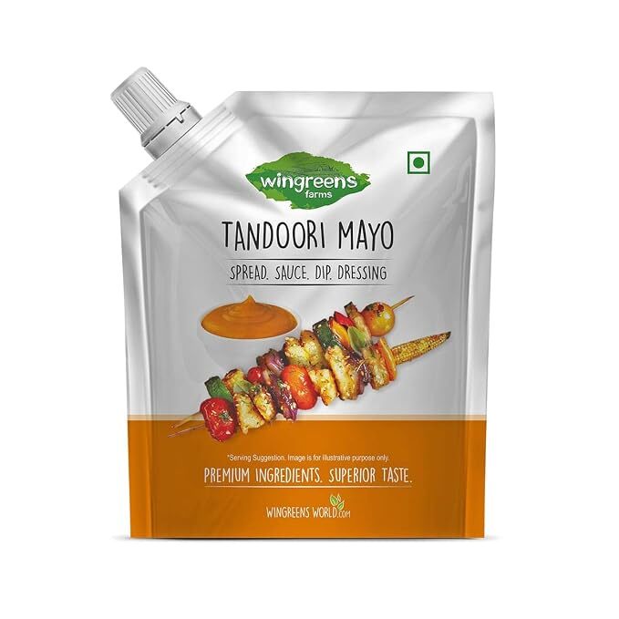 Wingreens Farms Tandoori Mayo Nozzle Pack 180gms