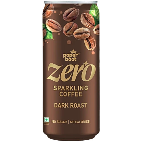 Paper Boat Zero Sparkling Coffee Dark Roast 300ml