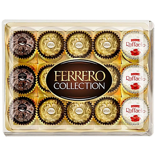 Ferrero Collection Chocolate Covered & Coconut Covered Wafer Biscuits Assortment 172.2g
