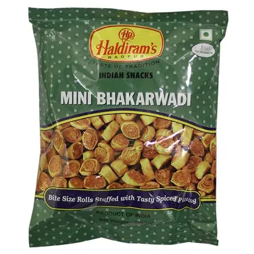 Bulk Deal - Haldirams Mini Bhakarwadi, 200 gm ( Pack of 10 )