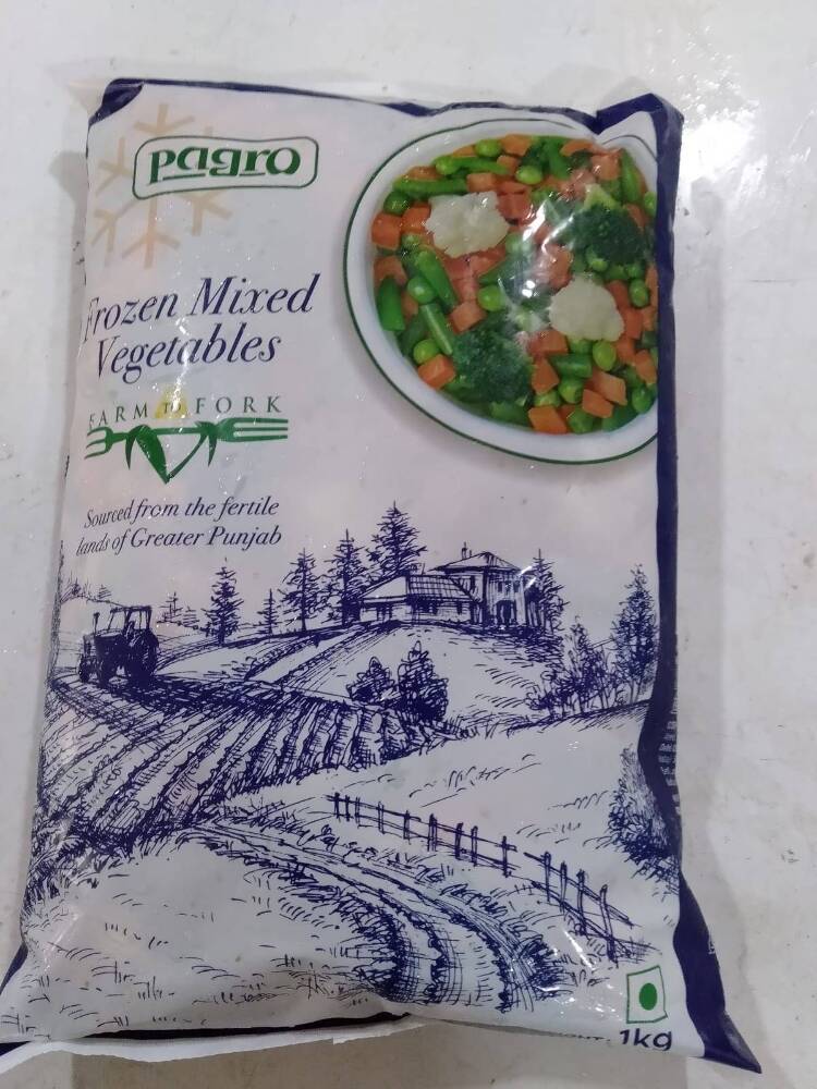 Pagro Frozen Mixed Vegetable 1KG