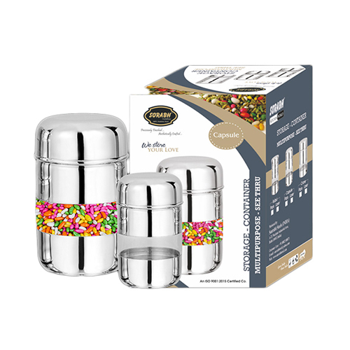 Sorabh Carne Storage Cobtainers Multipurpose Thru Capsule