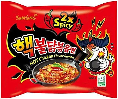 Samyang Buldak Hot Chiken Flavor Ramen 2X Spicy Noodle 140g