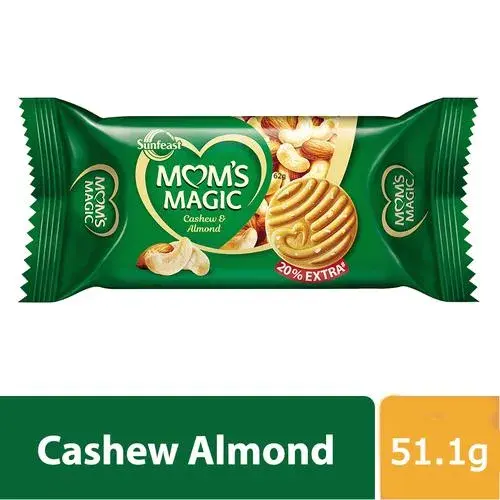 Sunfeast Mom's Magic - Rich Cashew & Almond Cookies, 51.1 g