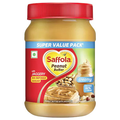 Saffola Creamy Peanut Butter with Jaggery 850 g