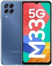 Samsung Galaxy M33 5G (Deep Ocean Blue, 8GB, 128GB Storage) | 6000mAh Battery | Upto 16GB RAM with RAM Plus |