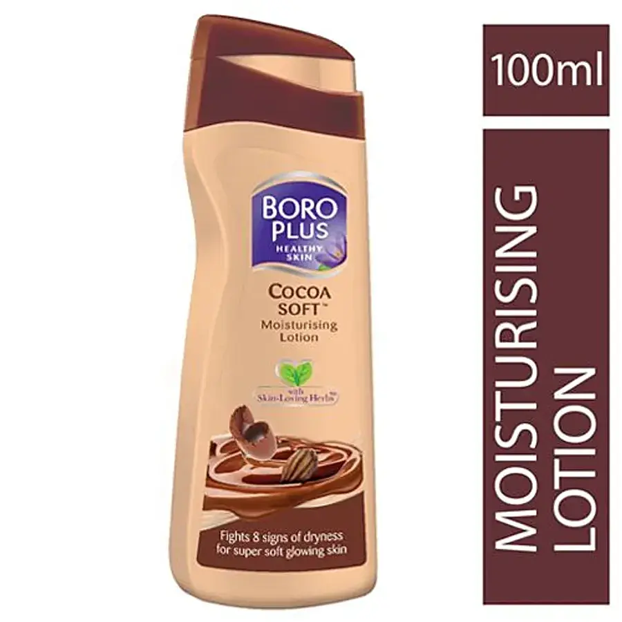 BoroPlus Moisturising Lotion - For Glowing Skin, Cocoa Soft, 100 ml