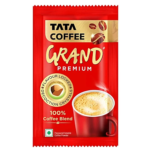 Tata Coffee Premium Instant Coffee - 100% Coffee Blend, 1.5 g Sachet