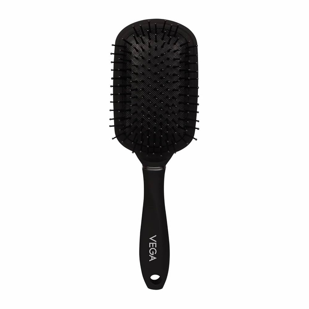 Vega hair brush for smooth and shiny hair black color