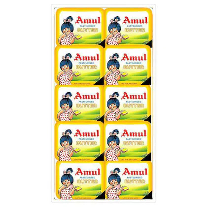 Amul Pasteurised Butter 10pcs Set