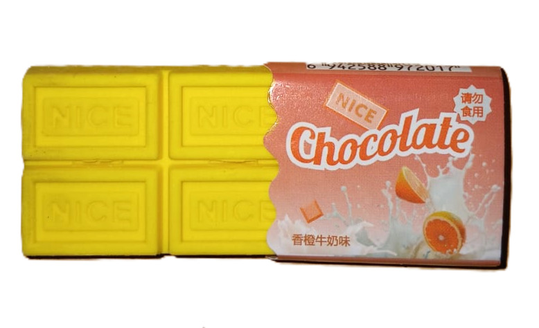 Chocolate Shape Eraser
