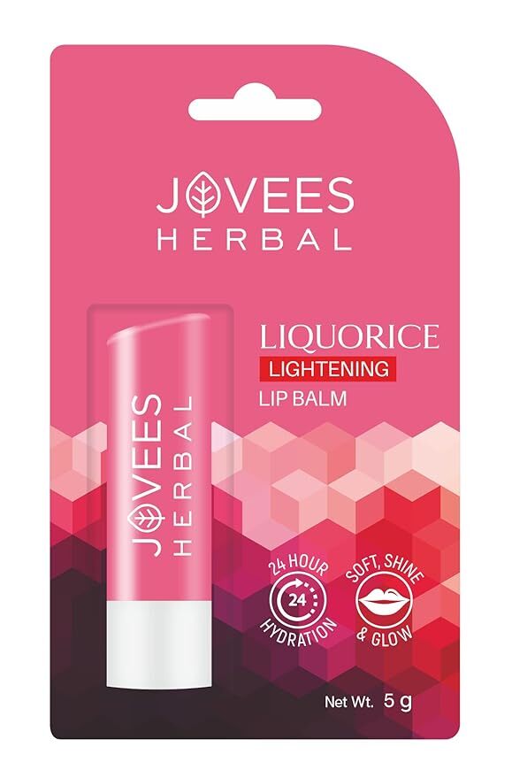 Jovees herbal liquorice lightening lip balm 5g