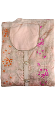 Unstitched Georgette Salwar Suit Material Embroidered